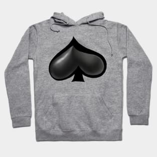 Alice in Wonderland Spades Playing Cards Suite Hoodie